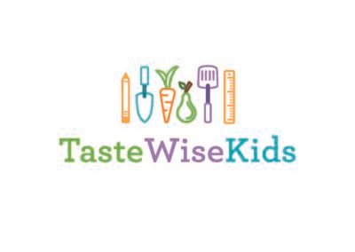 A logo designed by Elisa Watson Creative for TasteWiseKids