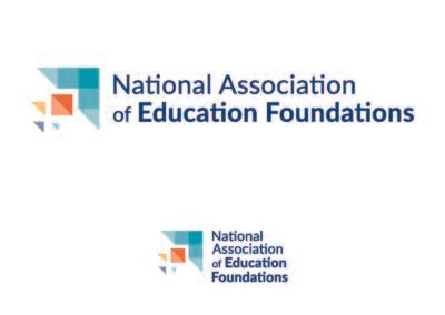 A logo designed by Elisa Watson Creative for the National Association of Education Foundations